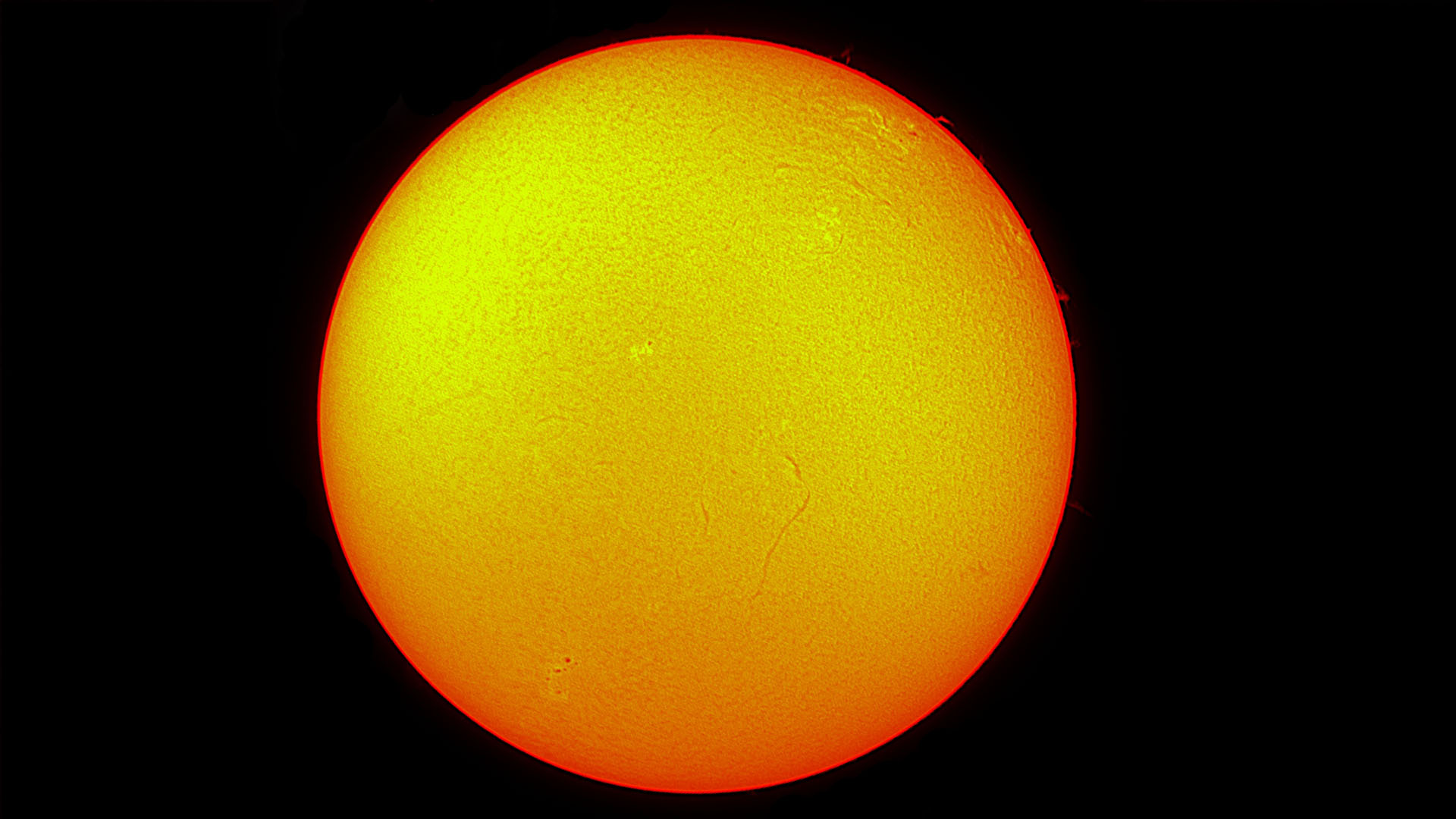 2025年6月6日の太陽