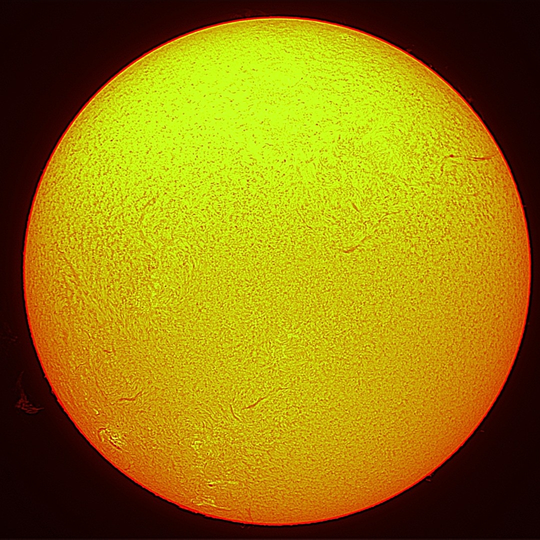 2025年3月25日の太陽