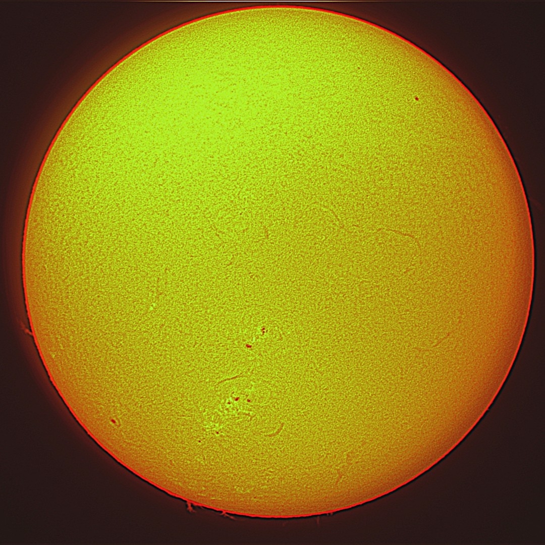 2025年4月8日の太陽