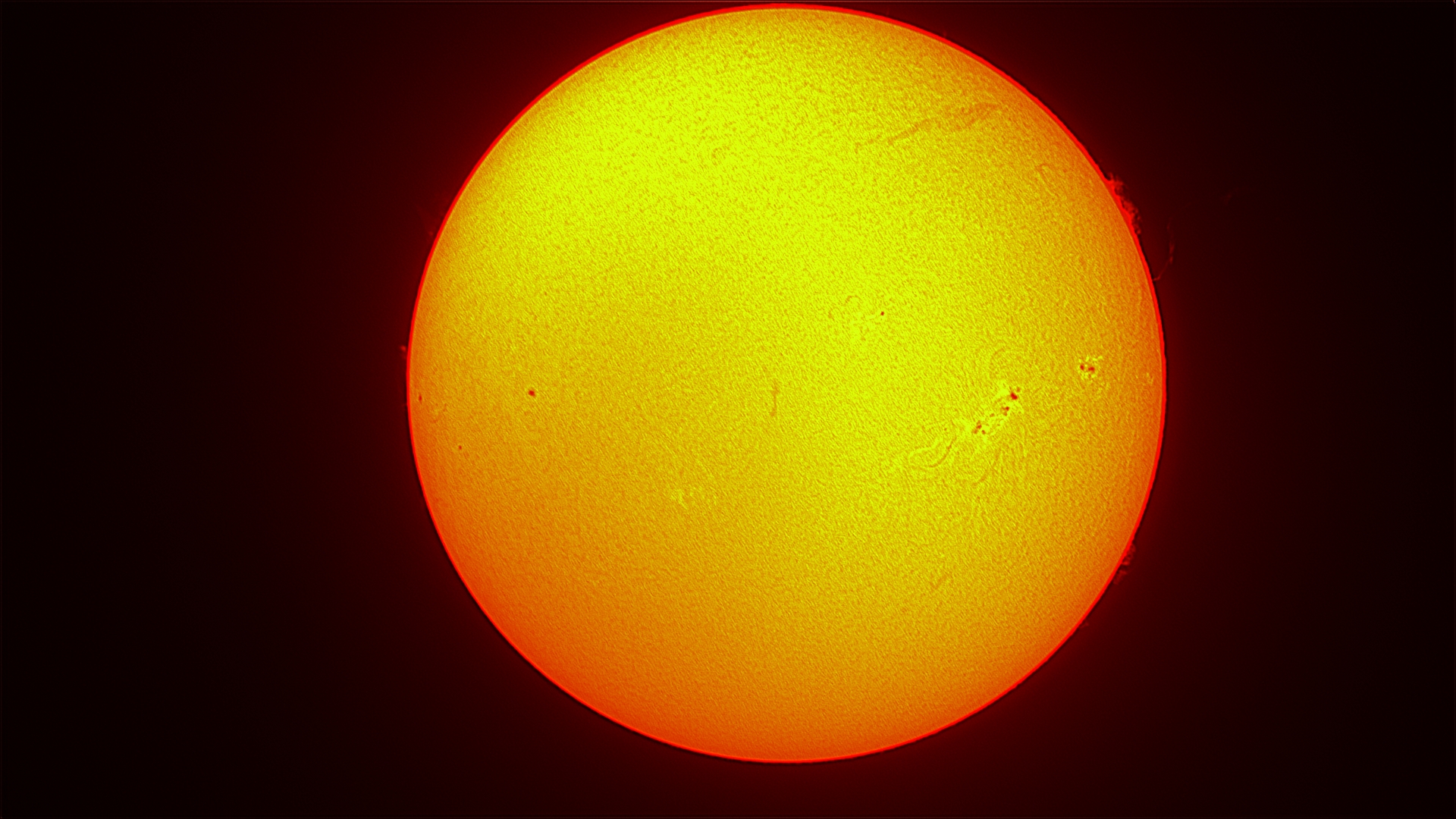 2025年6月12日の太陽