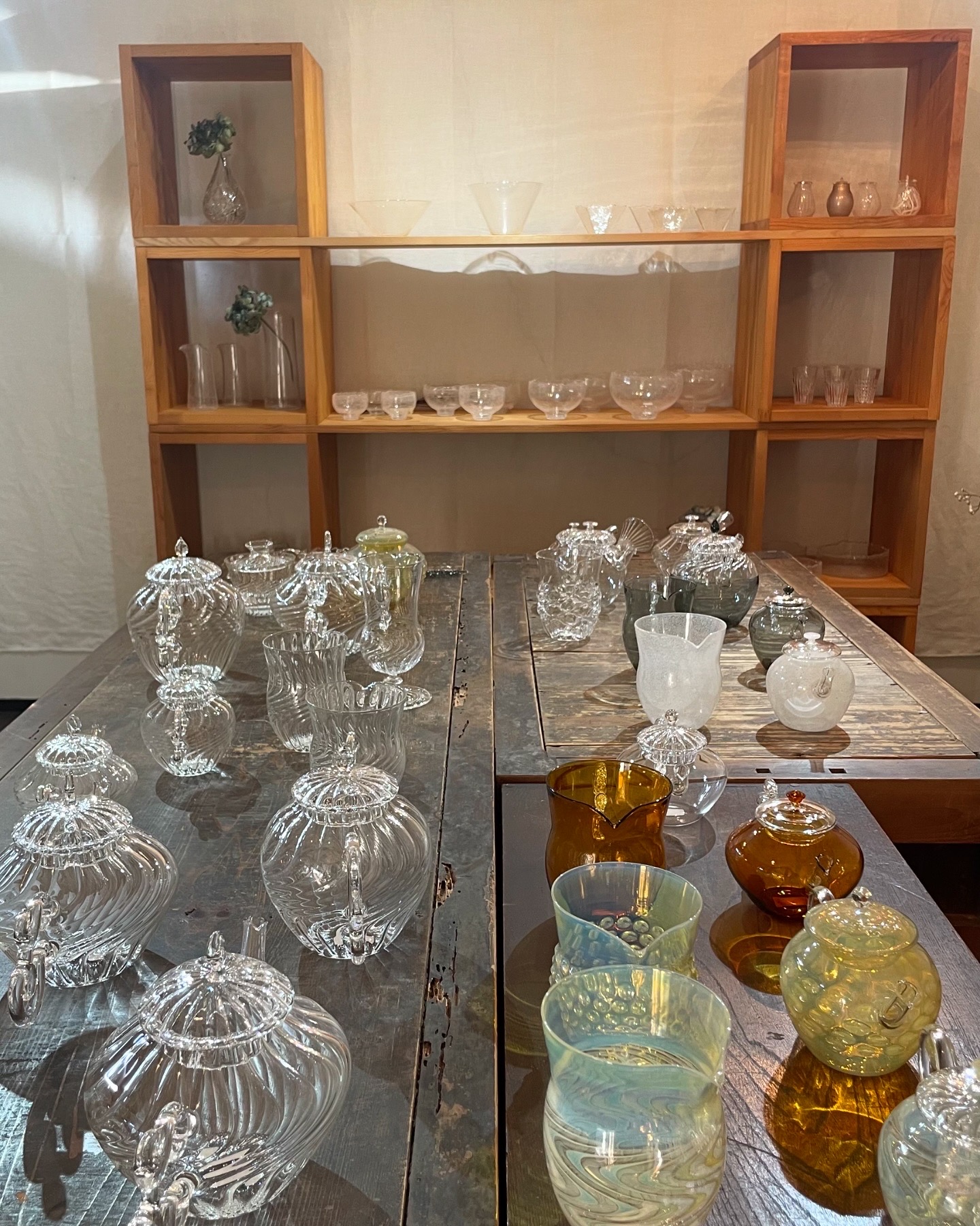 glass atelier えむに展示会　in三本日和　２０２４年　９月２６日～９月２９日