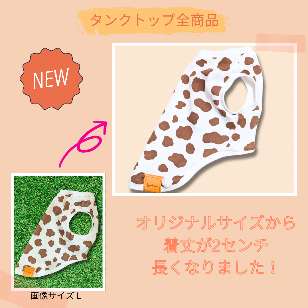 <NEW> 着丈長めサイズが追加となりました！