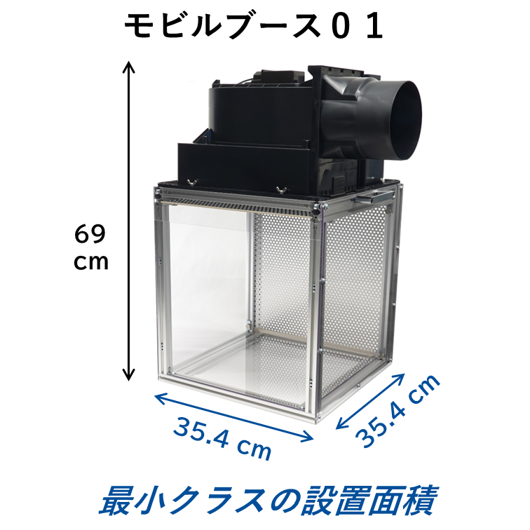 【開発経緯⑥】モビルブース01|設置場所を選ばない、省スペース塗装ブース