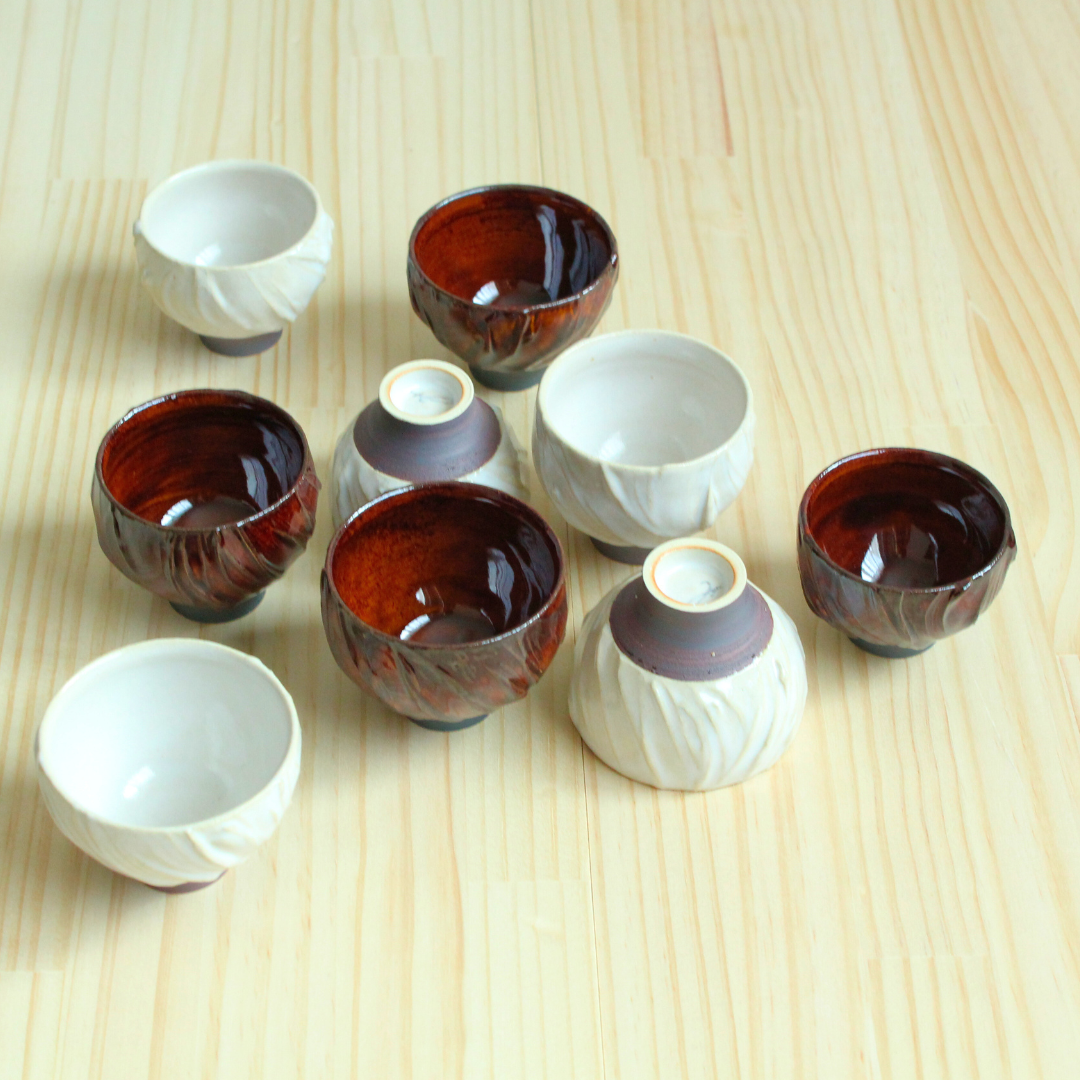 お猪口〇…二窯目焼き上がりました!