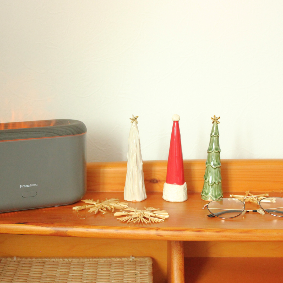 枕元の小さいクリスマス