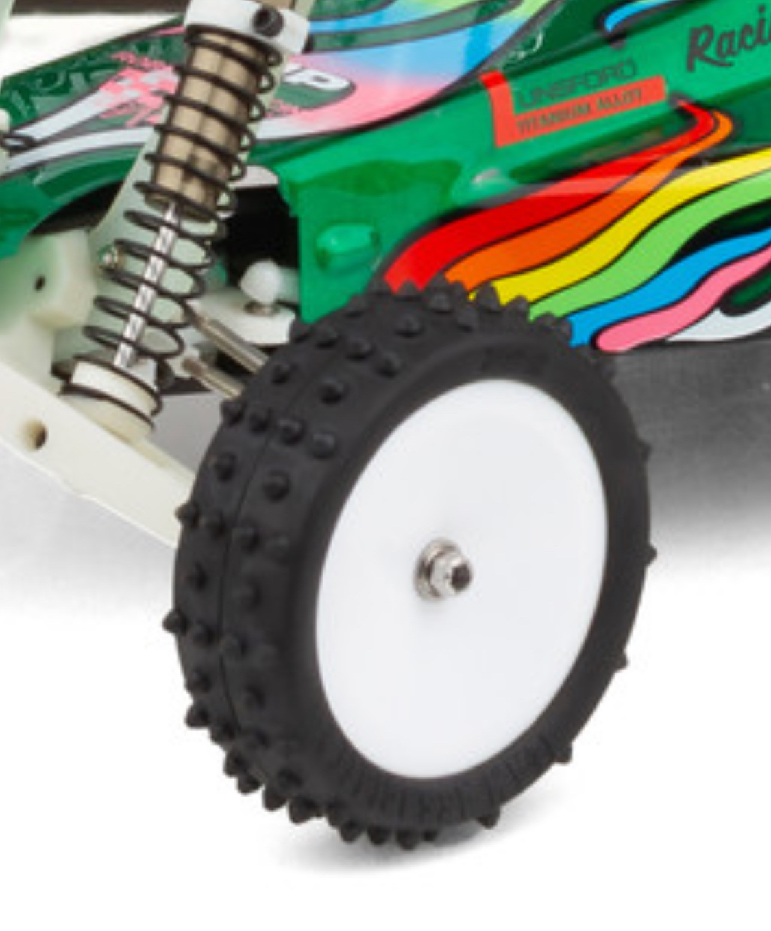 フロントピンスパイクタイヤです。