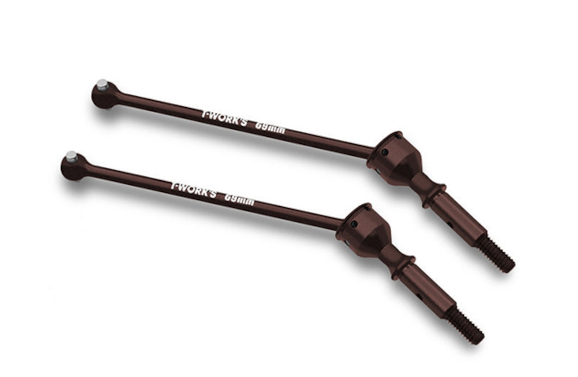 C-B7 スチール製リヤCVDセット【アソシRC10B7/B7D/B84 】