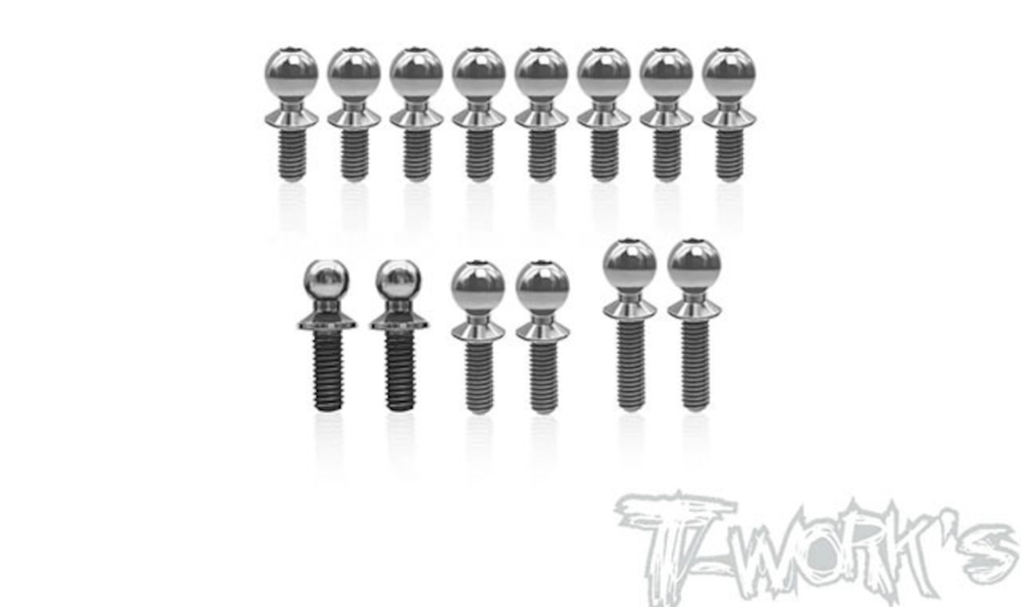 RC104WD用　チタンボールエンドセット