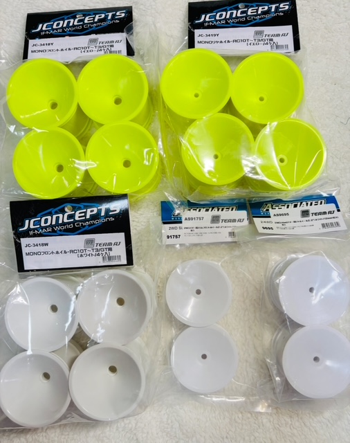Jconcepts　MONOホイルとはどんなタイヤがRC10Tにつくの??