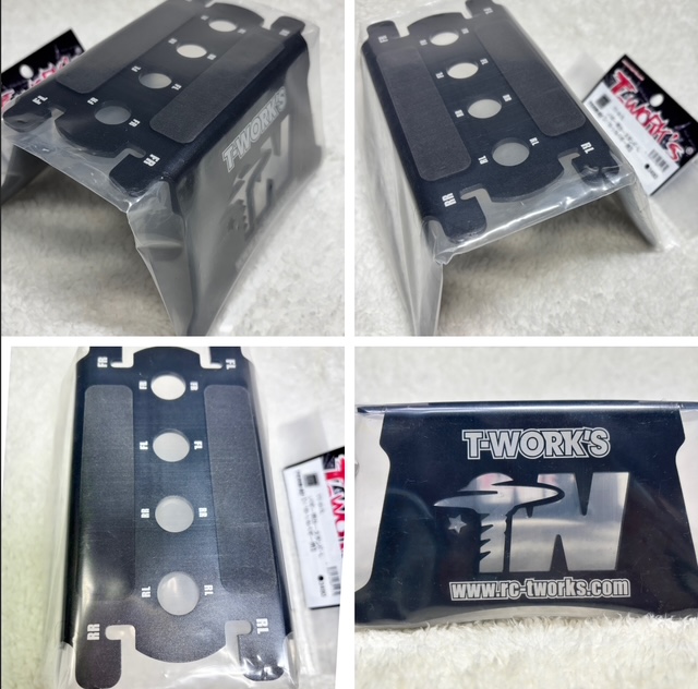 ピットを彩る　T-Work's　TT-017L　バギー用カースタンド・Ｌ【1/10・1/8バギー用】