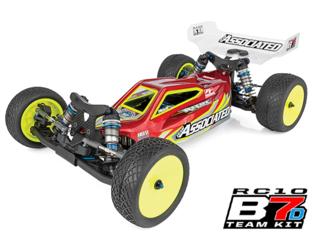 ダートのB7 AS90042　RC10B7D Team Kit（ダート路面向）
