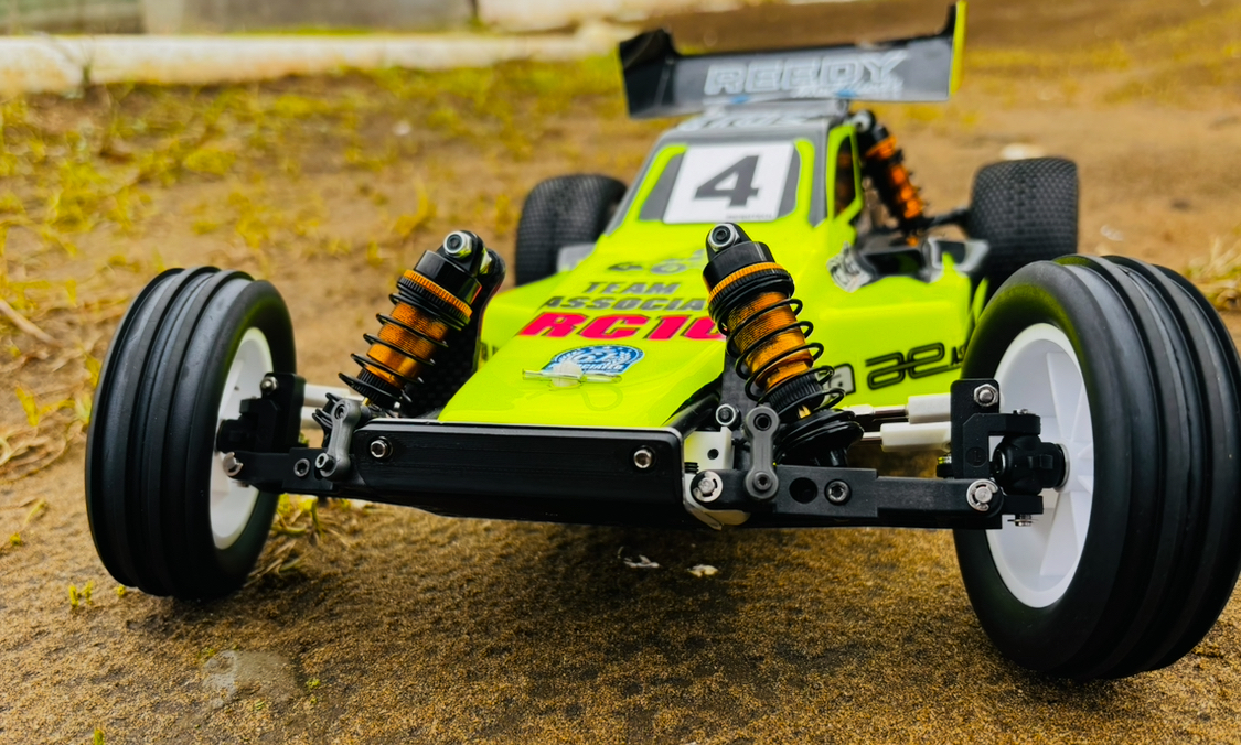 リックサイド　RC10クラシック用ビッグボア 12mm ゴールド