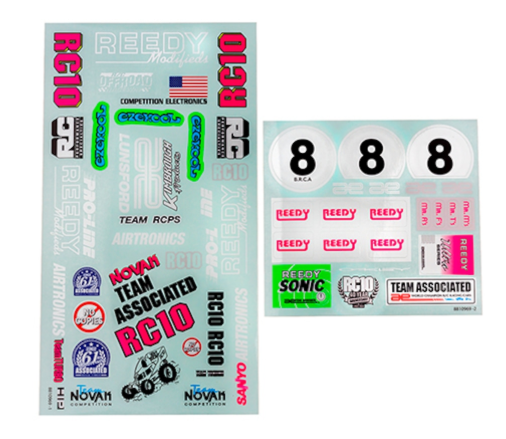 ブライアン　AS6757　デカールシート【RC10 BK】