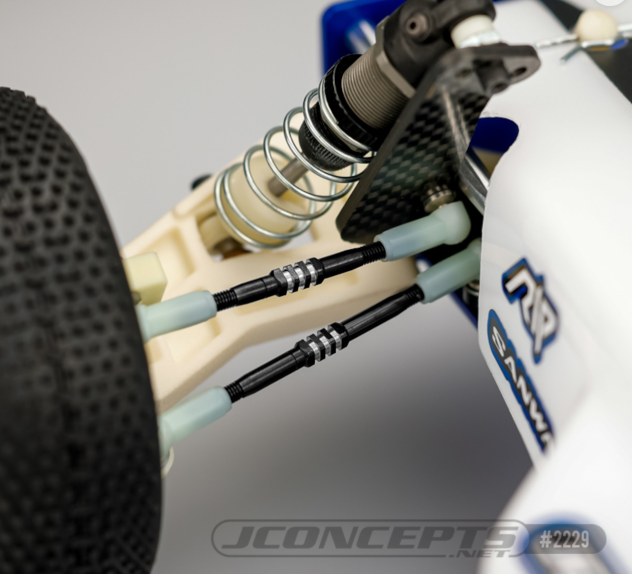 RC10クラシック用チタン製フィンターンバックルセット
