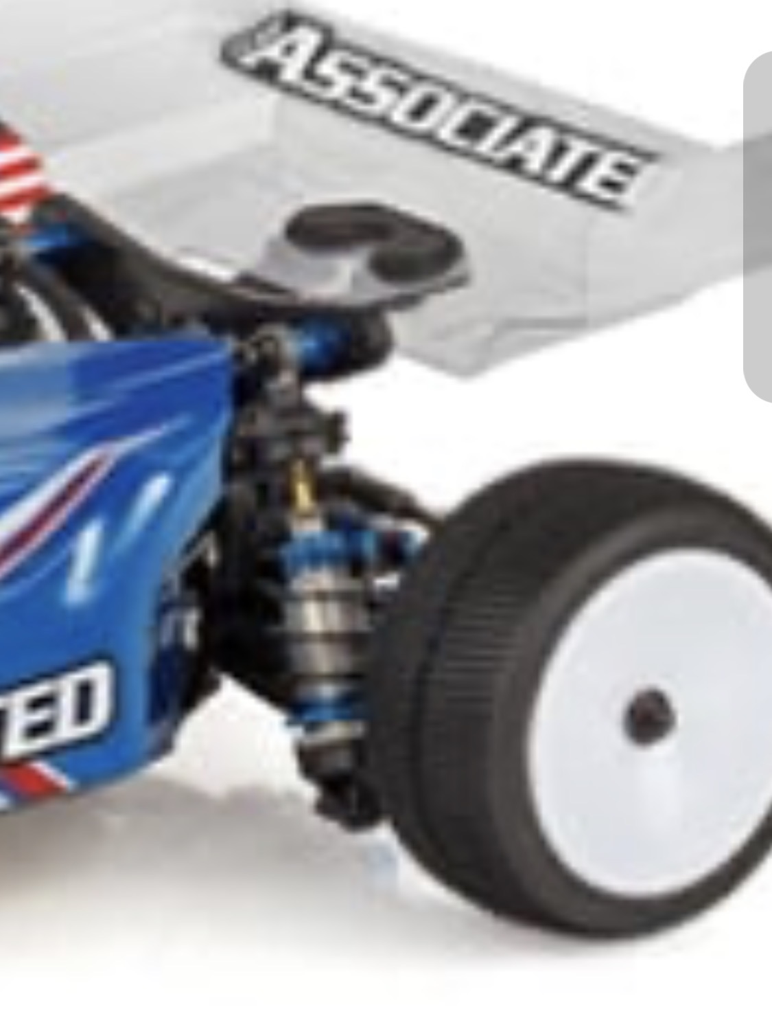 B7のリヤインバーテッドショックスタンド