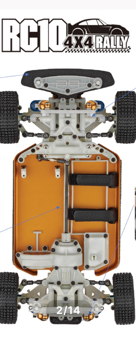 組み立て甲斐があり！RC10ラリー