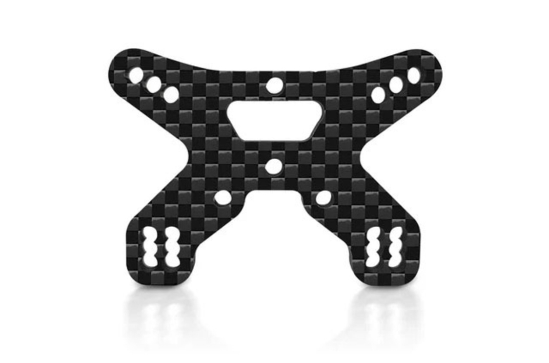 アソシB84用カーボン製フロントショックタワー