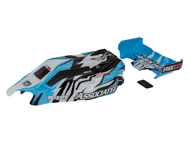 RB10塗装済み完成品ボディ2種とクリアボディ