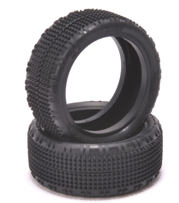 シャード入荷　Schumacher Shard U6907 4WDフロントタイヤ イエロー