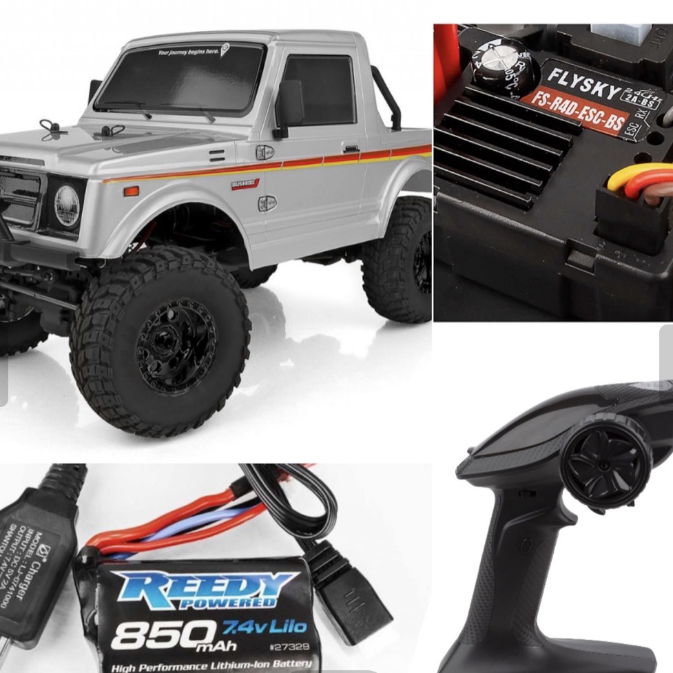 トレイルトラック RTR Li-Ionコンボ【工場組立完成済み】