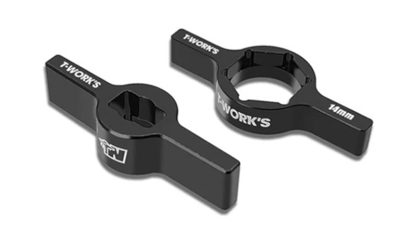 T-Work's　ヨコモ用アルミ製13mmショックツール
