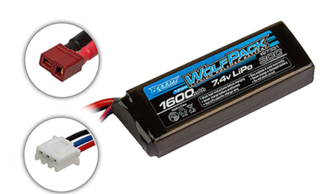 エンデューロ　クローラーの予備に!　REEDY　LiPo 1600mAh 30C 7.4V