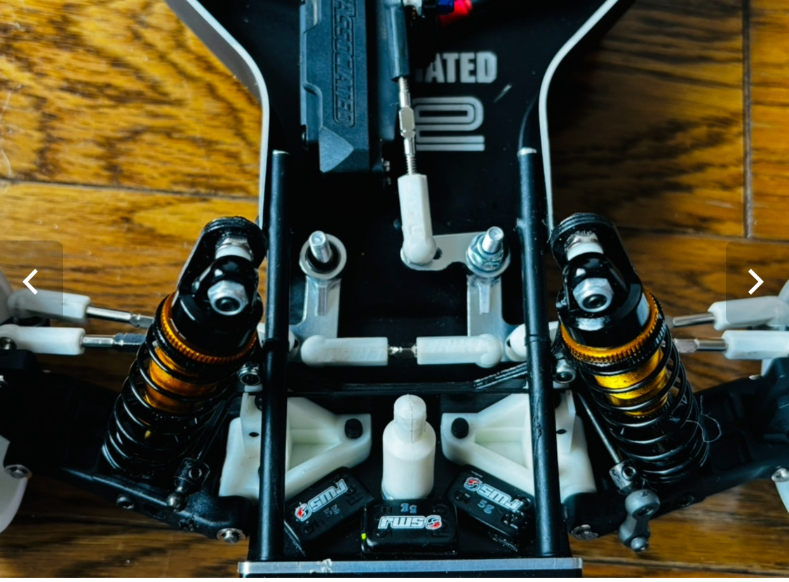 リックサイドさんRC10 アルミステアリングクランクセット