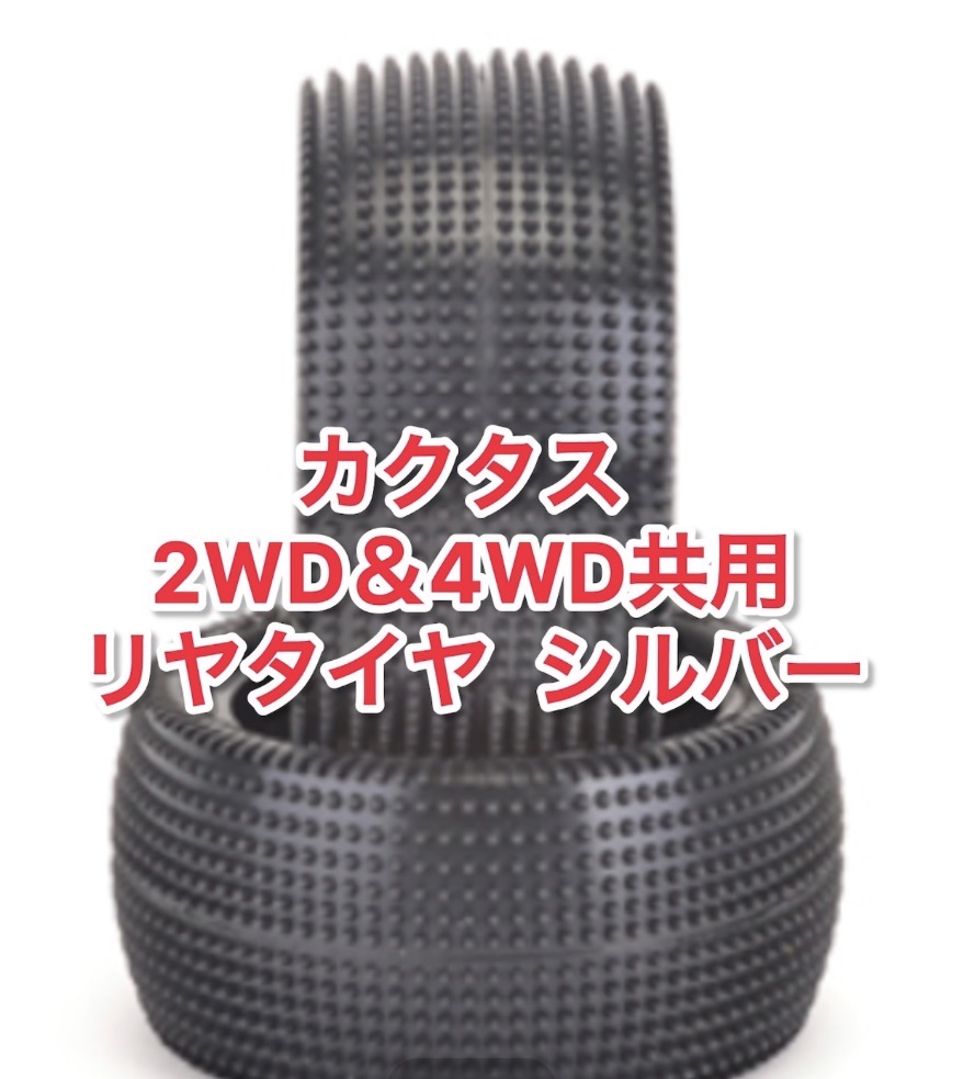 シュマッカーカクタス タイヤ シルバーあります！