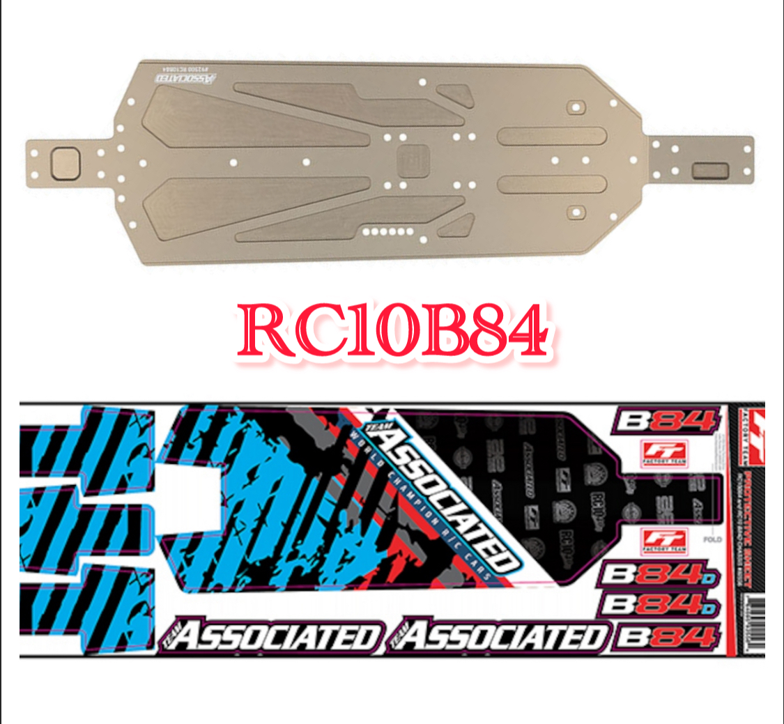 B84メインシャーシとプロテクトシート
