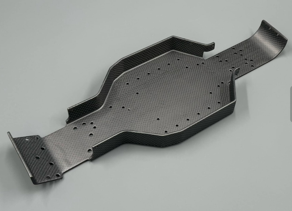 RC10クラシック&RC104WD カーボンバスタブシャーシ