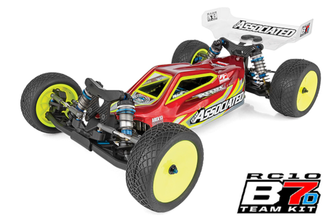 RC10B7D Team Kit　ダート路面向きのスペシャルカー
