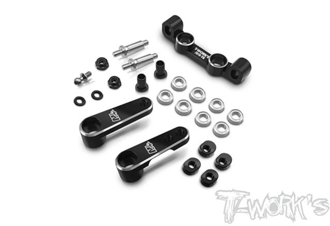 T-Work's　TE-B7-R　7075アルミ製アジャスタブルステアリングラックセット