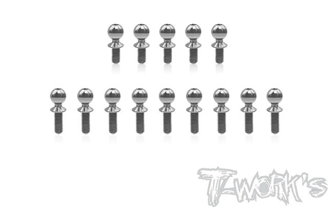 T-Work's TP-220-B84　64チタン製ボールエンドセット