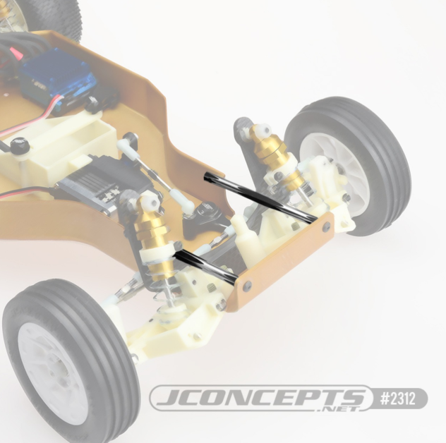 RC10クラシックオプション　JC-2312-2　ダイヤモンドノーズブレースチューブ