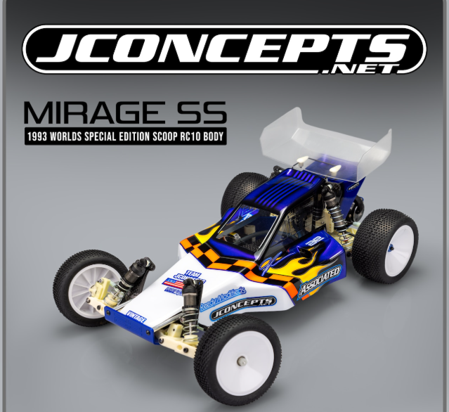 RC10クラシック　Mirage SS 1993 Worlds ボディ入荷