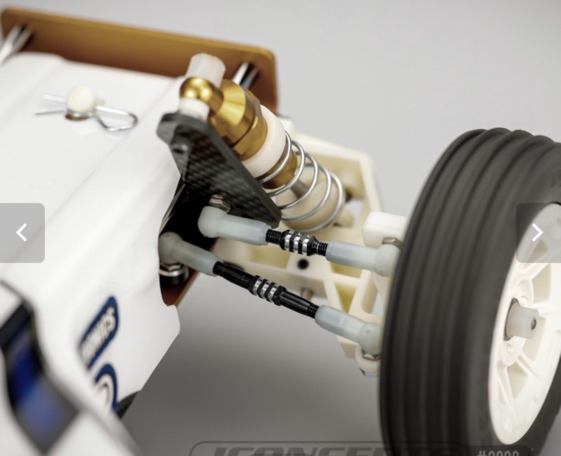 RC10クラシック用チタン製フィンターンバックル