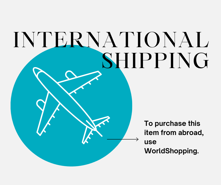 ✈︎ International shipping