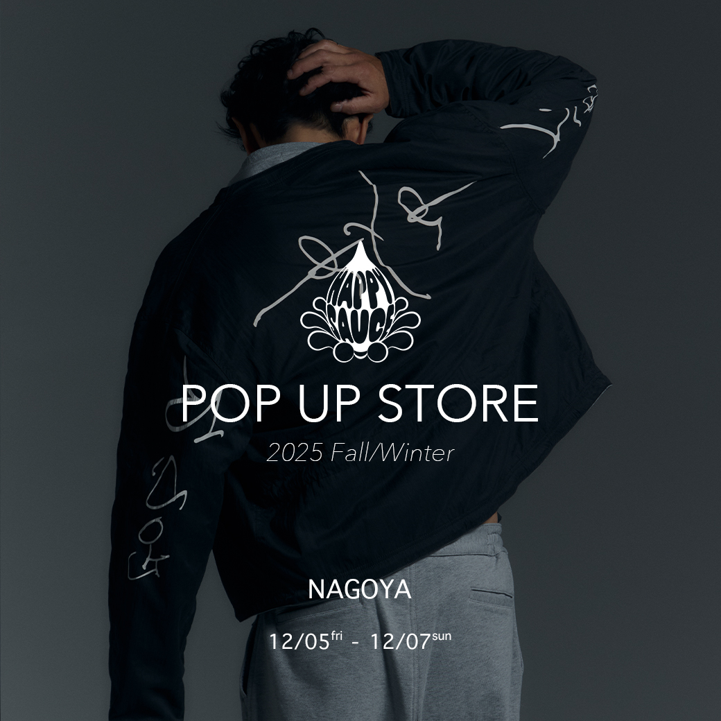 名古屋POP UP STOREに関するお知らせ 【12/5(FRI)〜12/7(SUN)】
