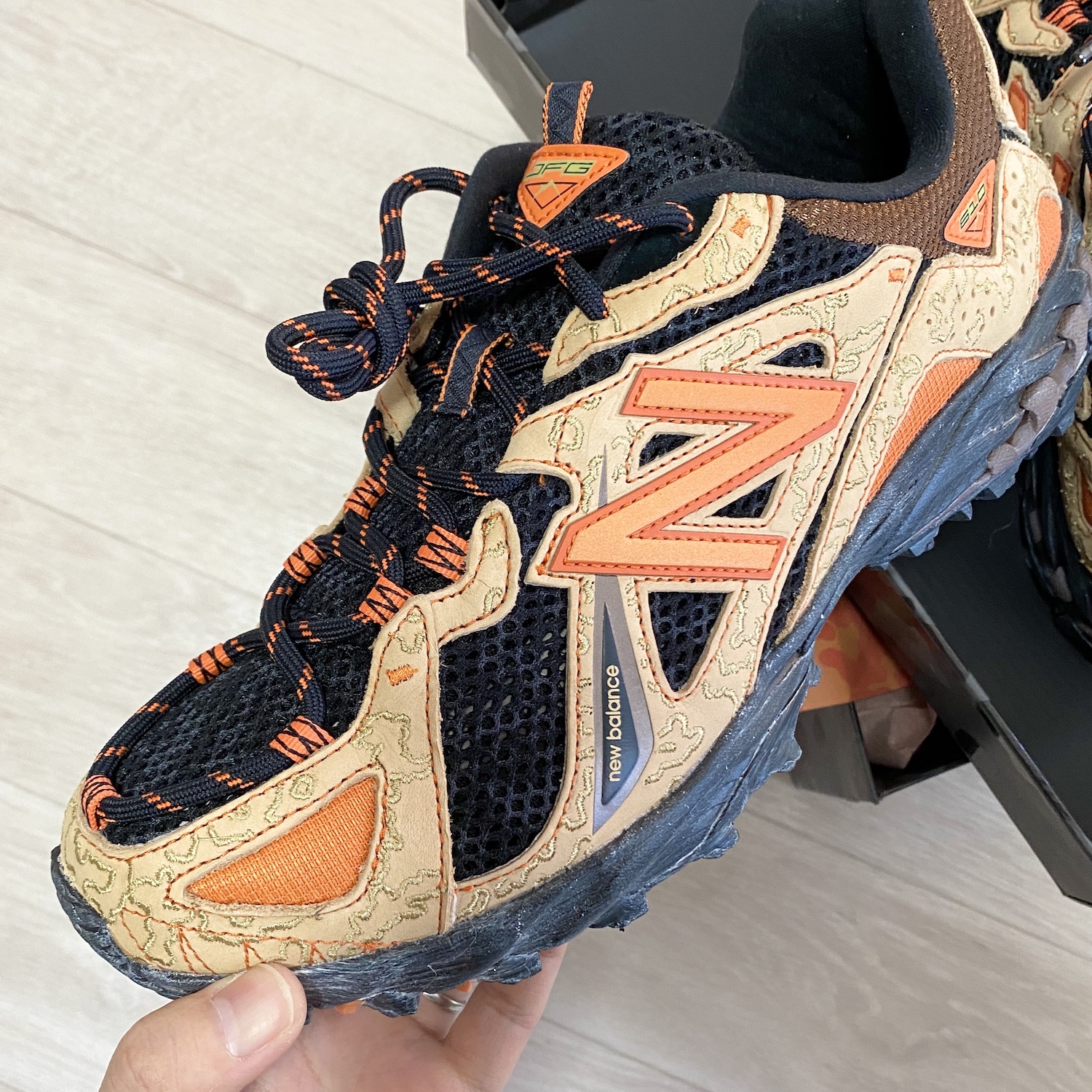 TECH LACES使用例「NewBalance ML610TJ1」