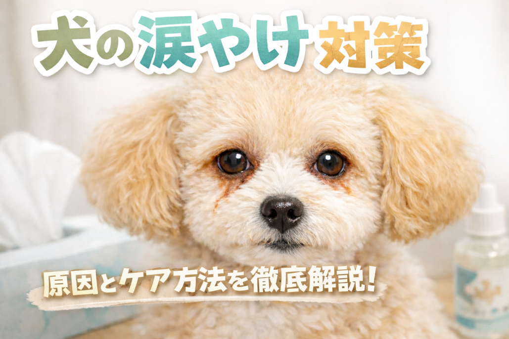 涙やけについて解説します📢