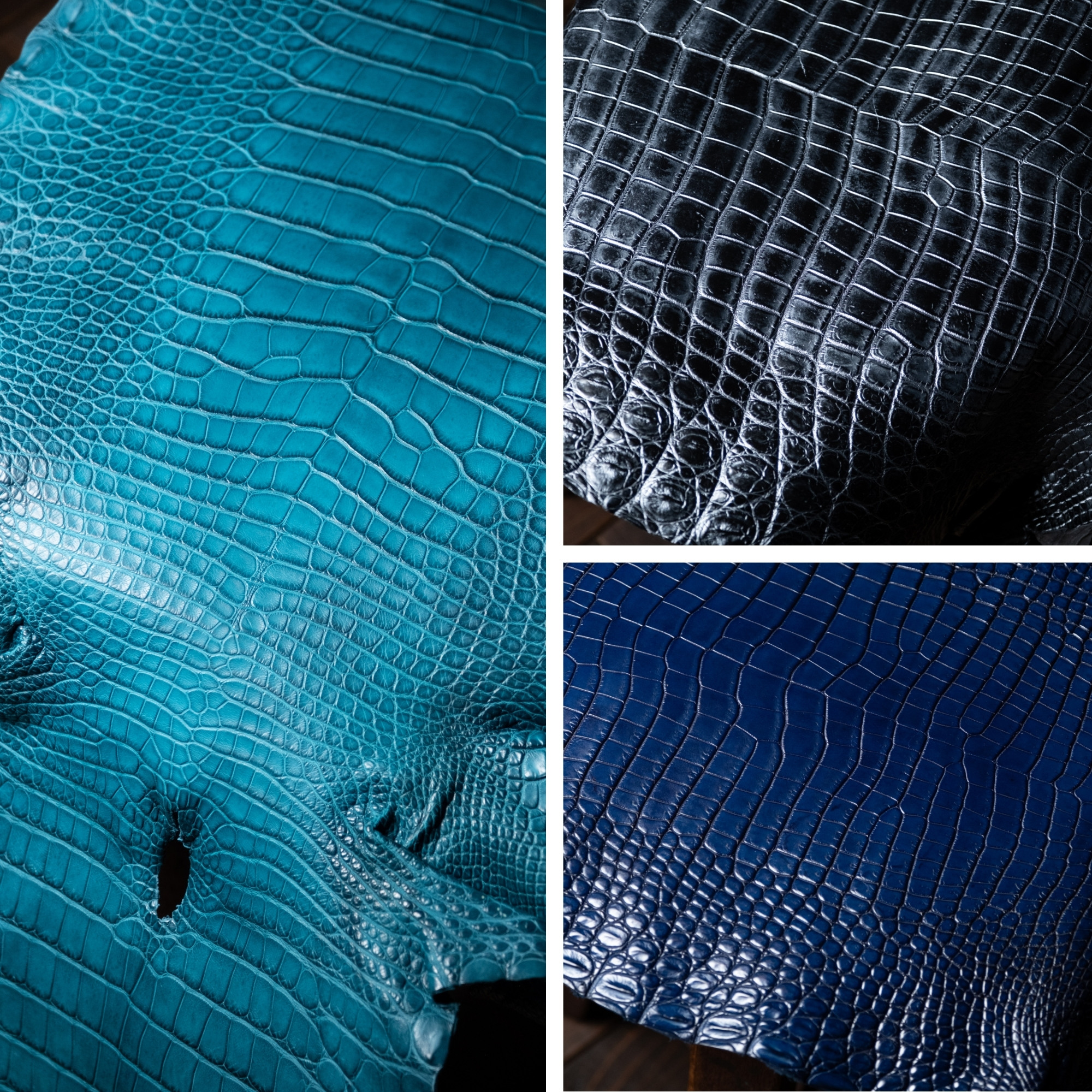 ワニ革入荷のお知らせ