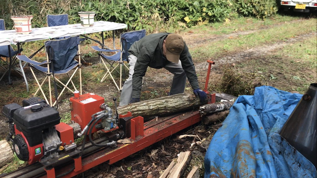 11月の炭焼き準備がはじまりました!