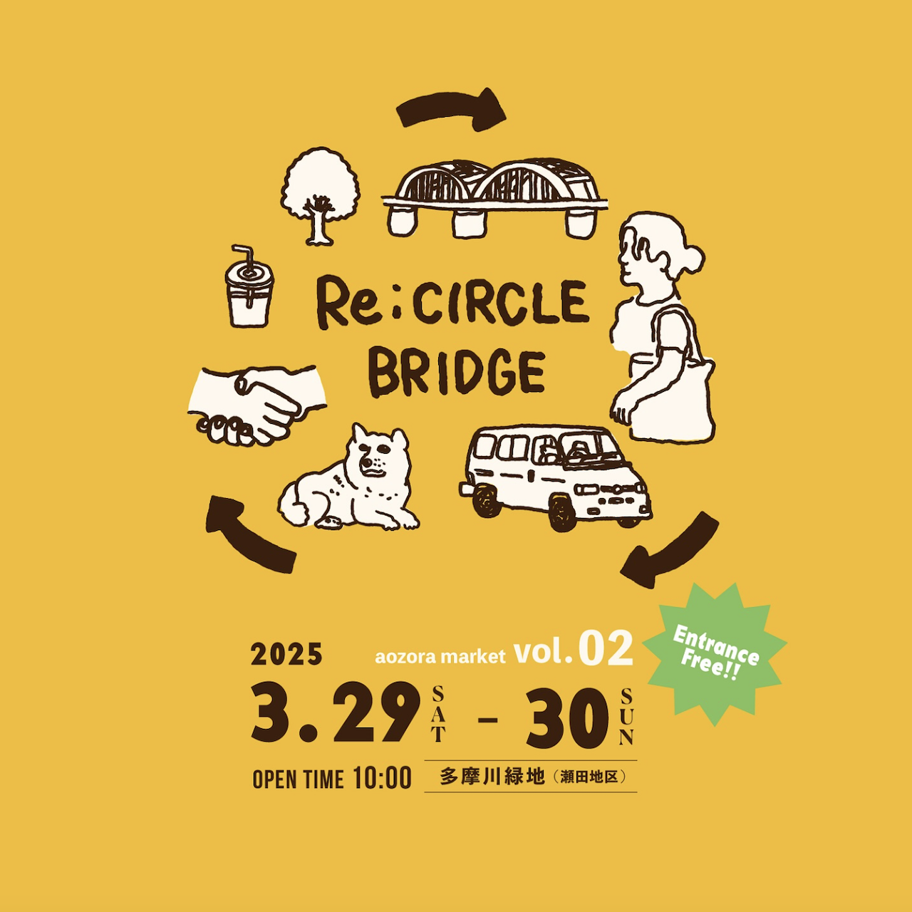 Re:CIRCLE BRIDGE(リサークルブリッジ)第2回目 出店