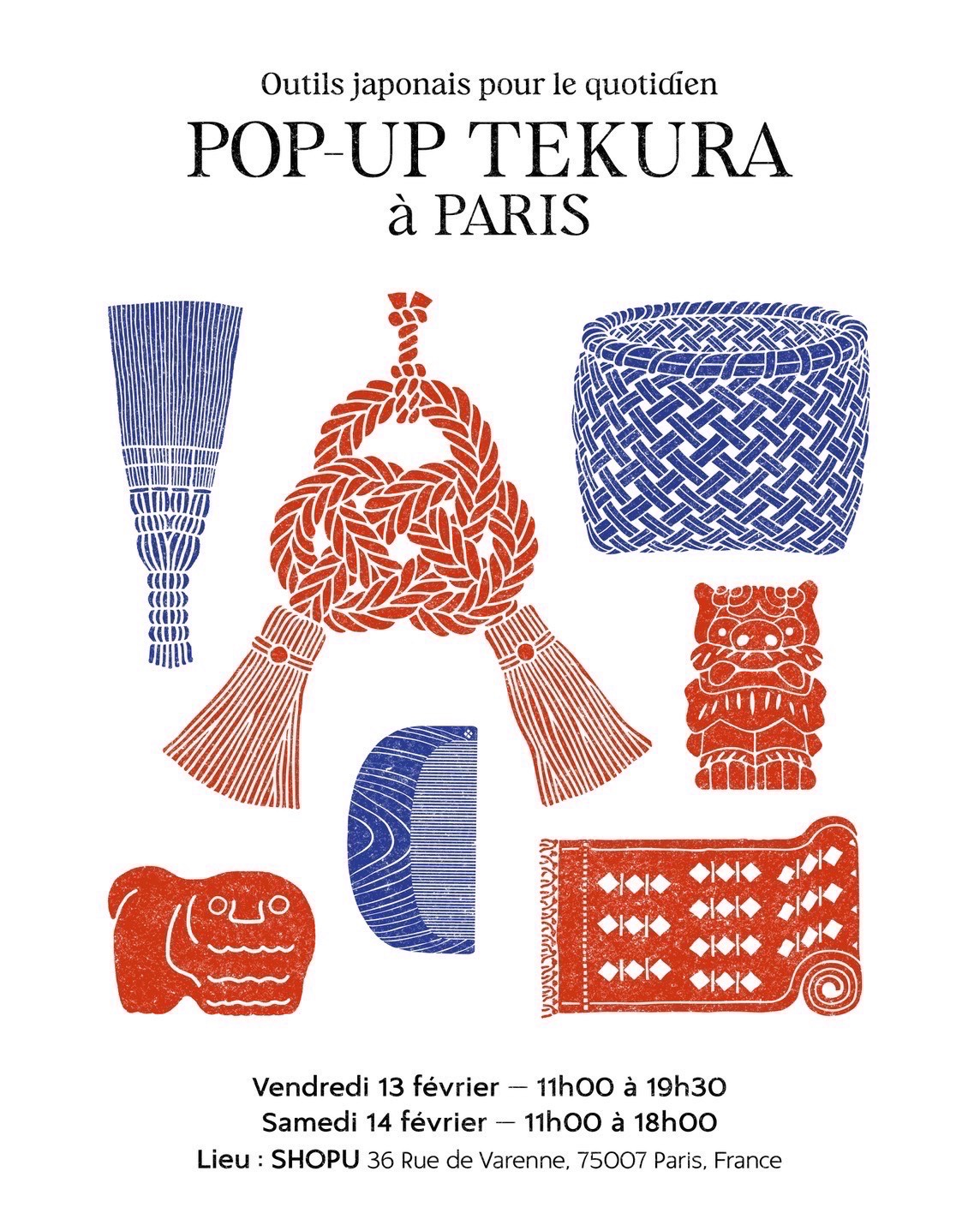 パリのSHOPUさんでのポップアップイベント