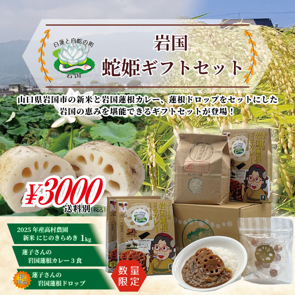 数量限定販売　岩国蛇姫ギフトセット　販売