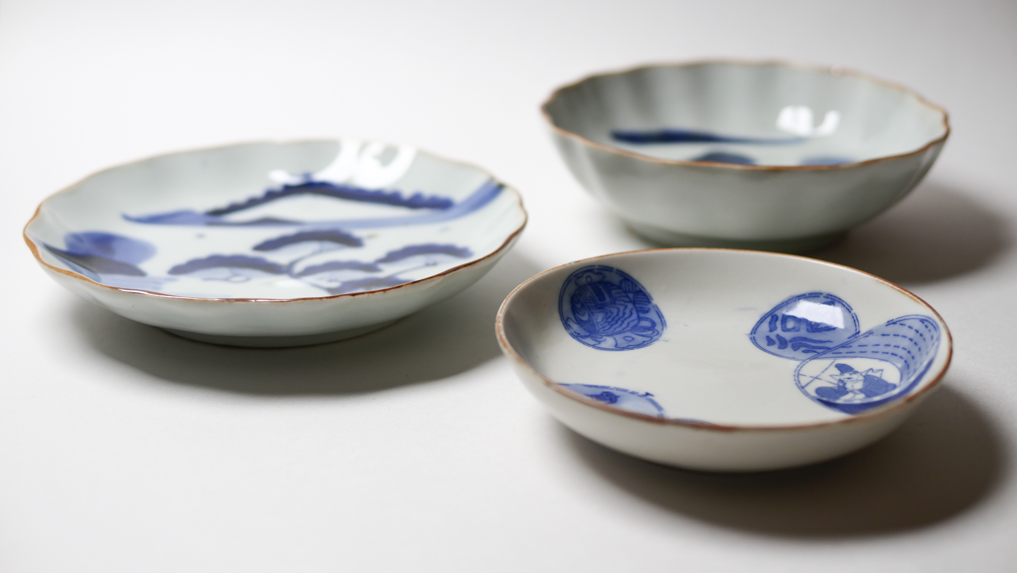 「例えば⋯　小皿・皿・膾皿のつかい方」