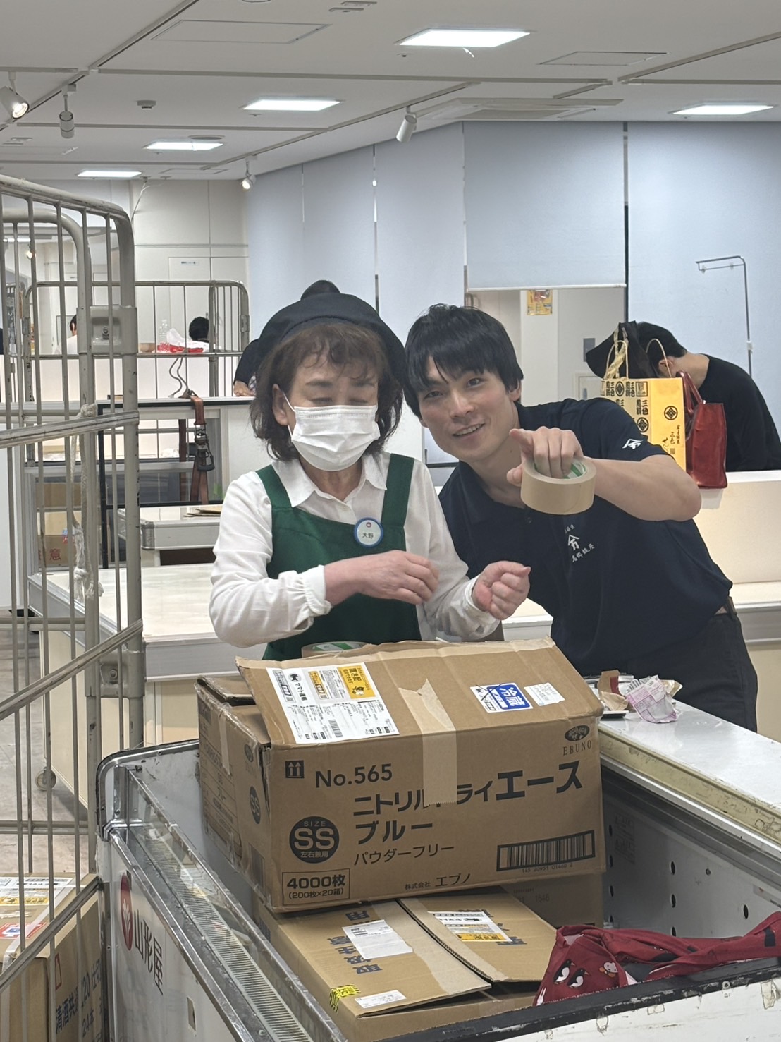 【お知らせ】阪急うめだ本店にて対面販売を行っています