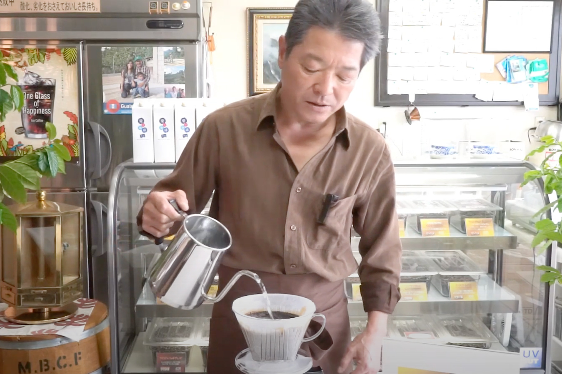 コーヒー裏技「抽出時の姿勢について」