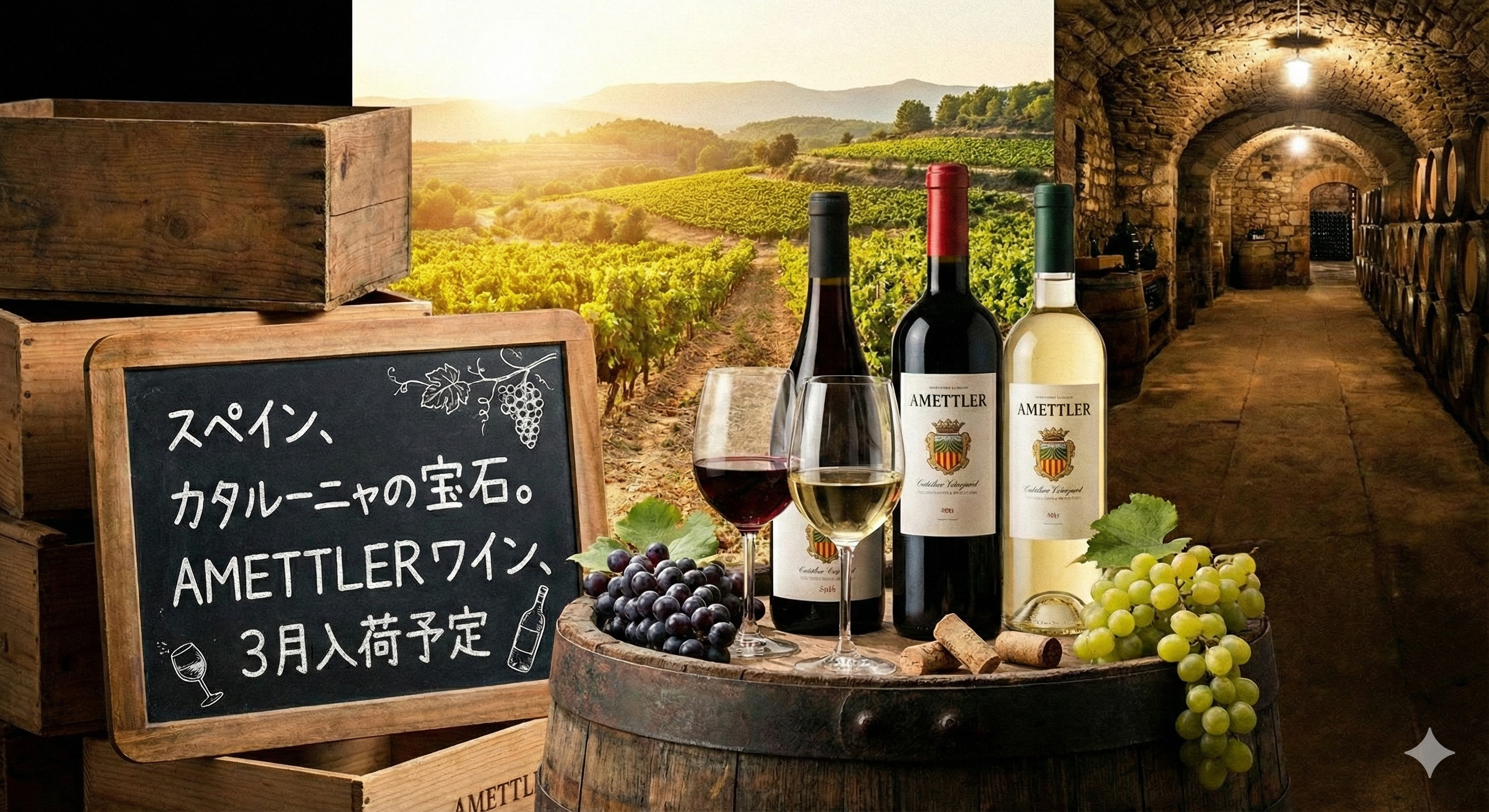 スペインワイン販売の体制変更のお知らせ