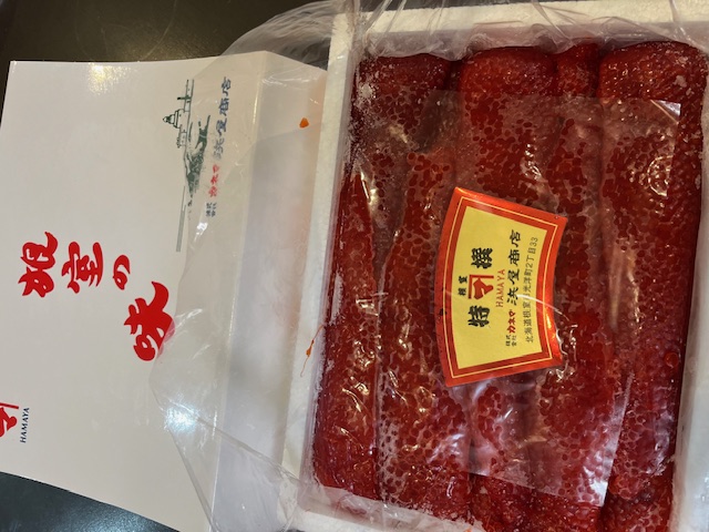 筋子、来たー！ദ്ദി( ◠‿ ◠ )